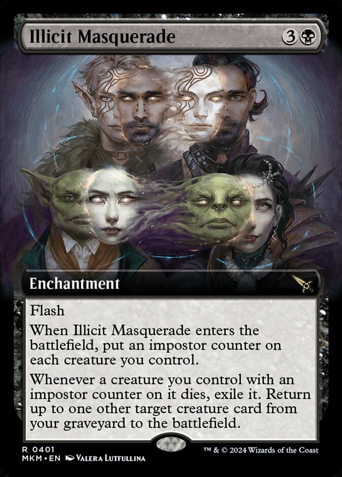 Mascaramento Ilícito / Illicit Masquerade - Magic: The Gathering - MoxLand