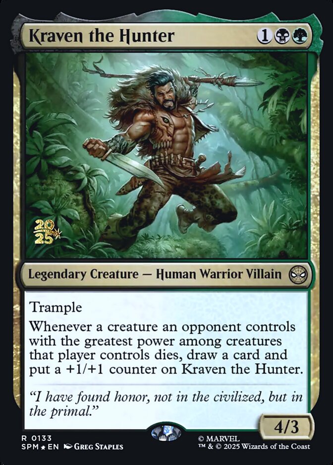 Kraven the Hunter - Magic: The Gathering - MoxLand