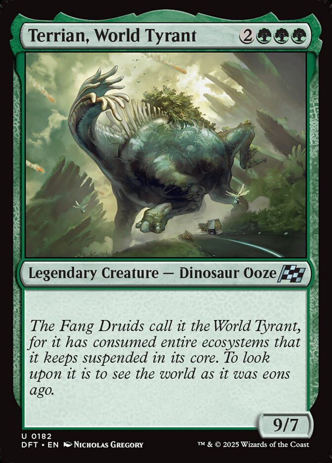 Terrian, Tirano do Mundo / Terrian, World Tyrant - Magic: The Gathering - MoxLand