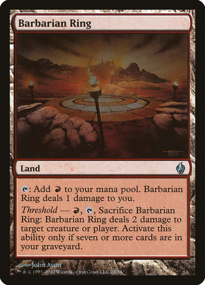 Ringue dos Bárbaros / Barbarian Ring - Magic: The Gathering - MoxLand