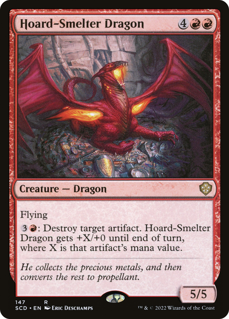 Dragão Fundidor de Tesouro / Hoard-Smelter Dragon - Magic: The Gathering - MoxLand