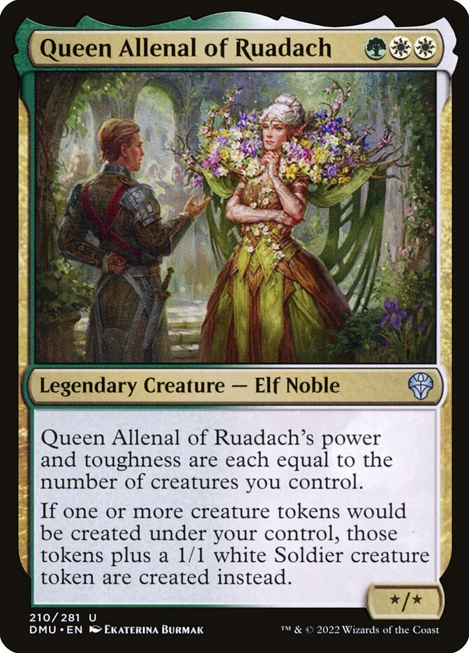 Rainha Allenal de Ruadach / Queen Allenal of Ruadach - Magic: The Gathering - MoxLand