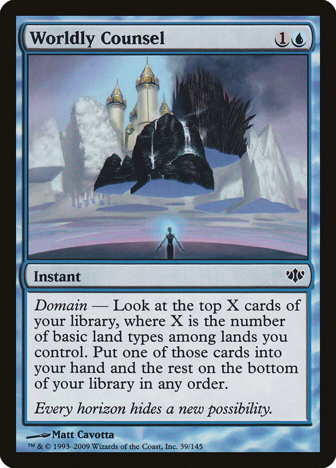 Conselho Mundano / Worldly Counsel - Magic: The Gathering - MoxLand