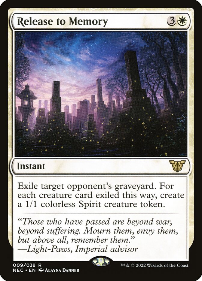 Soltar na Memória / Release to Memory - Magic: The Gathering - MoxLand