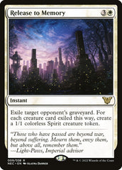 Soltar na Memória / Release to Memory - Magic: The Gathering - MoxLand