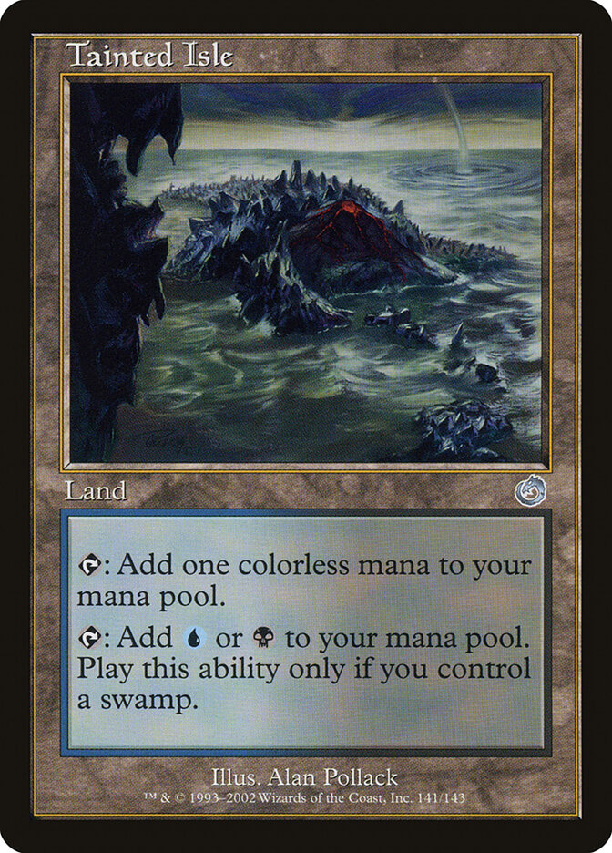 Ilha Contaminada / Tainted Isle - Magic: The Gathering - MoxLand