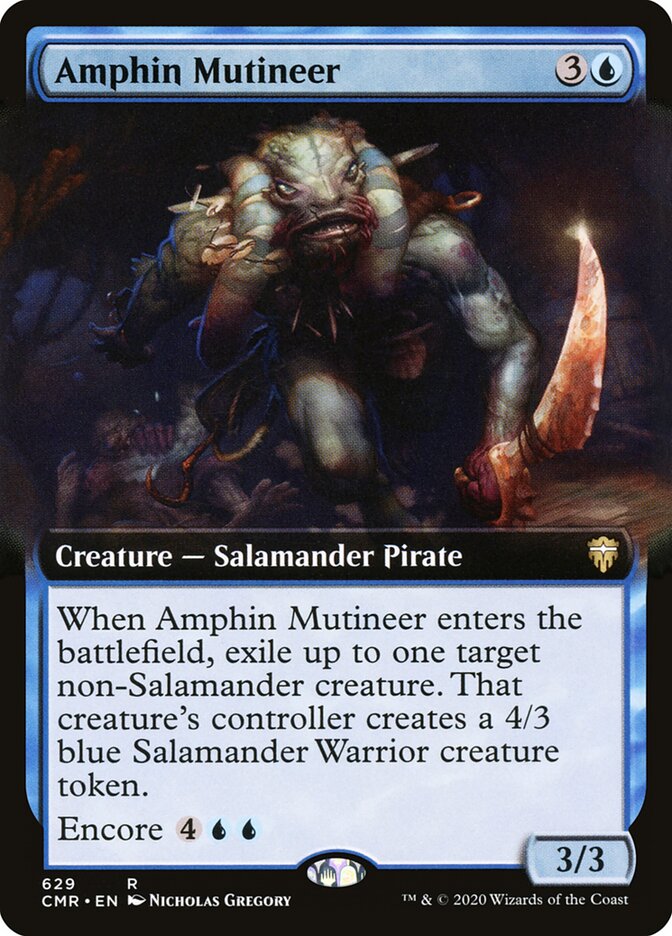 Amotinado Amphin / Amphin Mutineer - Magic: The Gathering - MoxLand