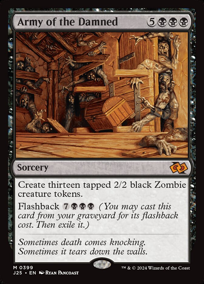 Exército dos Malditos / Army of the Damned - Magic: The Gathering - MoxLand