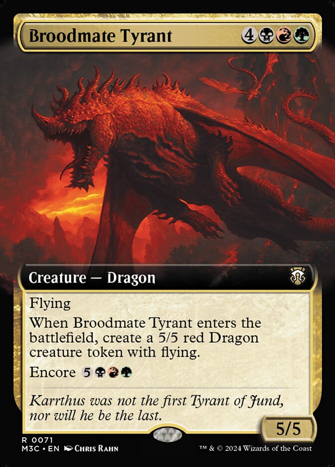 Broodmate Tyrant - Magic: The Gathering - MoxLand