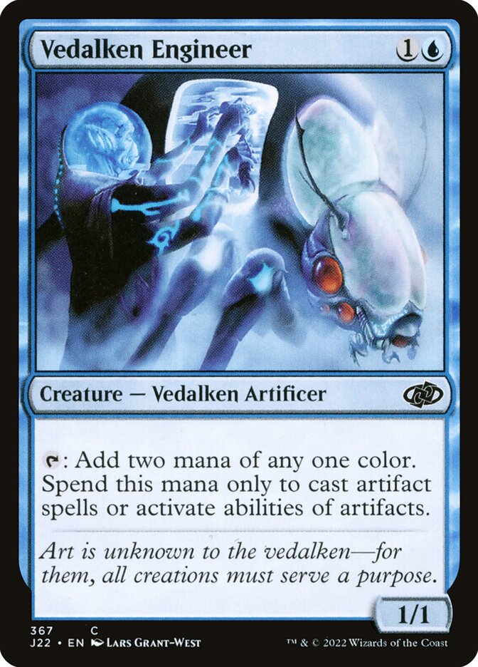 Engenheiro Vedalkeano / Vedalken Engineer - Magic: The Gathering - MoxLand