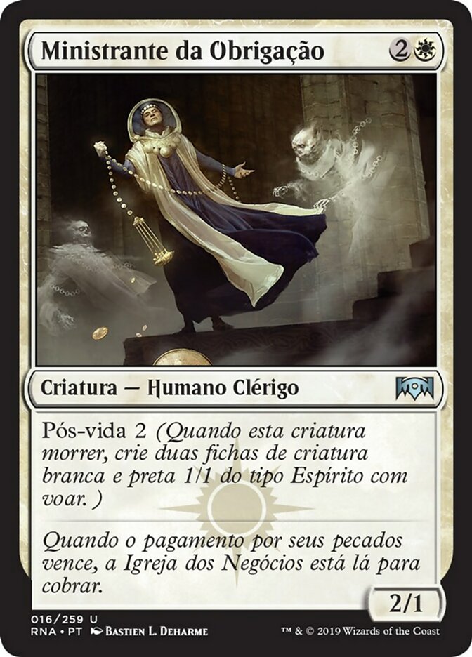 Ministrante da Obrigação / Ministrant of Obligation - Magic: The Gathering - MoxLand