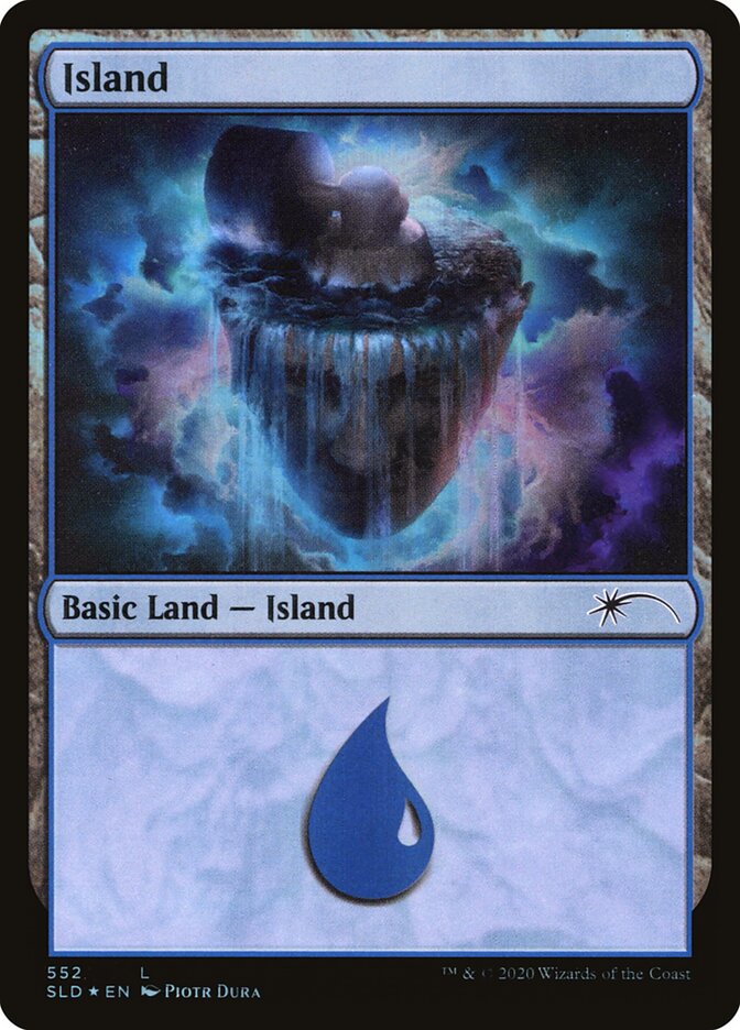 Ilha / Island - Magic: The Gathering - MoxLand
