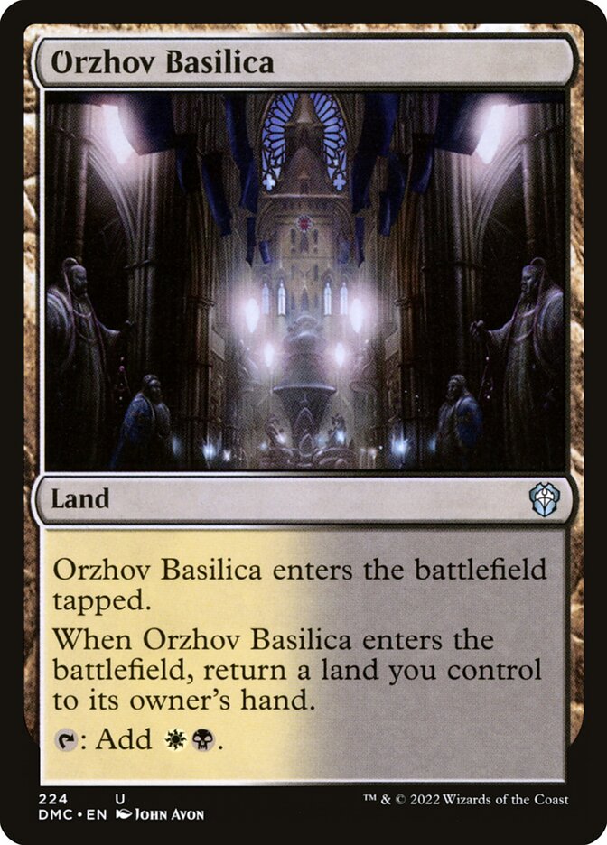 Basílica Orzhov / Orzhov Basilica - Magic: The Gathering - MoxLand