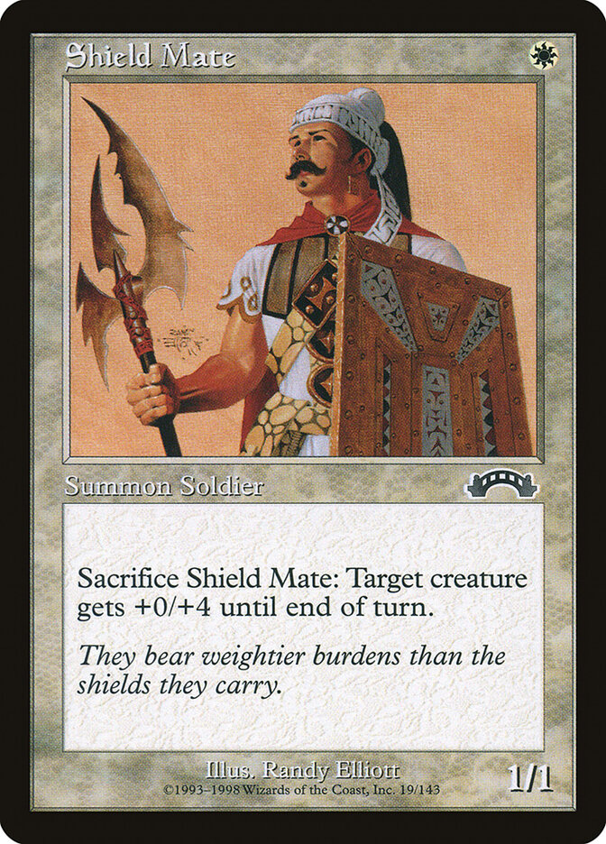Escudeiro de Infantaria / Shield Mate - Magic: The Gathering - MoxLand