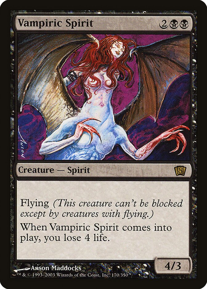 Espírito Vampírico / Vampiric Spirit - Magic: The Gathering - MoxLand