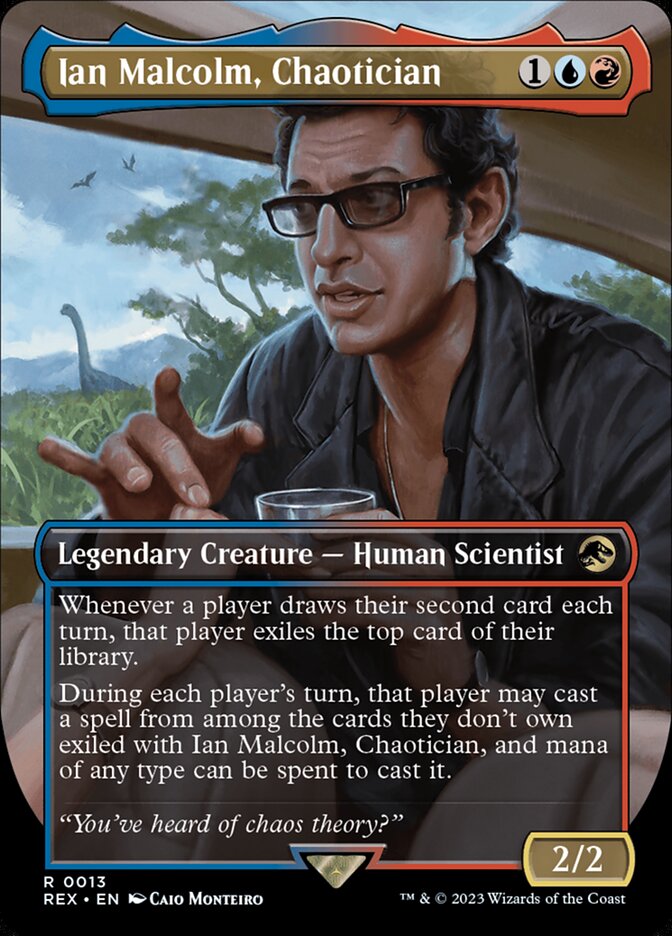 Ian Malcolm, Caoticista / Ian Malcolm, Chaotician - Magic: The Gathering - MoxLand