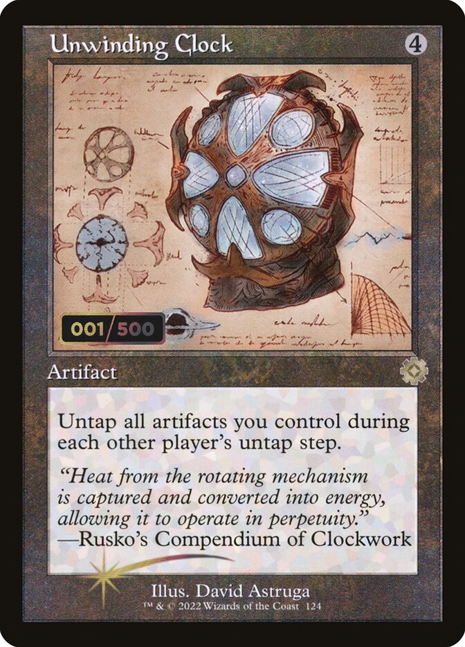 Relógio Reversor / Unwinding Clock - Magic: The Gathering - MoxLand