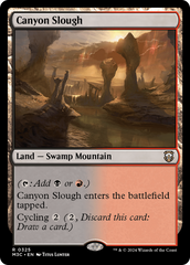 Lamaçal do Desfiladeiro / Canyon Slough - Magic: The Gathering - MoxLand