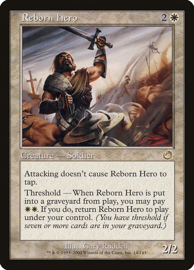 Herói Renascido / Reborn Hero - Magic: The Gathering - MoxLand