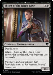 Espinho da Rosa Negra / Thorn of the Black Rose - Magic: The Gathering - MoxLand