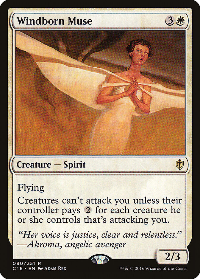 Musa Nascida do Vento / Windborn Muse - Magic: The Gathering - MoxLand