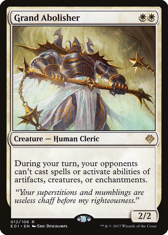 Abolidor-Mor / Grand Abolisher - Magic: The Gathering - MoxLand