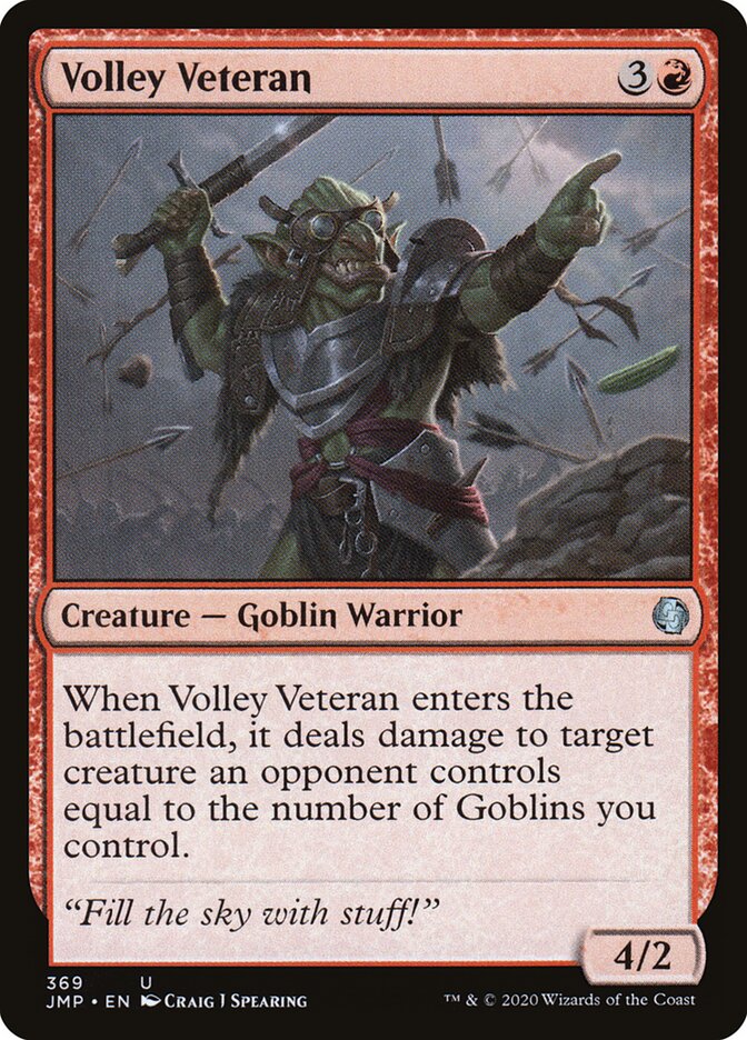 Veterano das Saraivad / Volley Veteran - Magic: The Gathering - MoxLand
