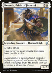 Kwende, Orgulho de Femeref / Kwende, Pride of Femeref - Magic: The Gathering - MoxLand