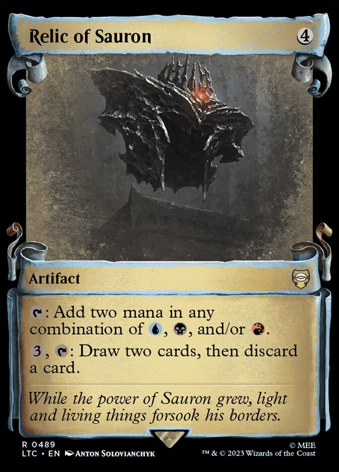 Relíquia de Sauron / Relic of Sauron - Magic: The Gathering - MoxLand