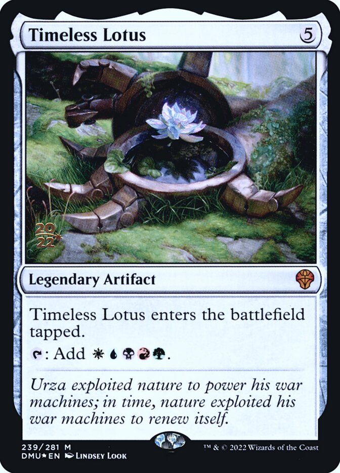 Lótus Atemporal / Timeless Lotus - Magic: The Gathering - MoxLand