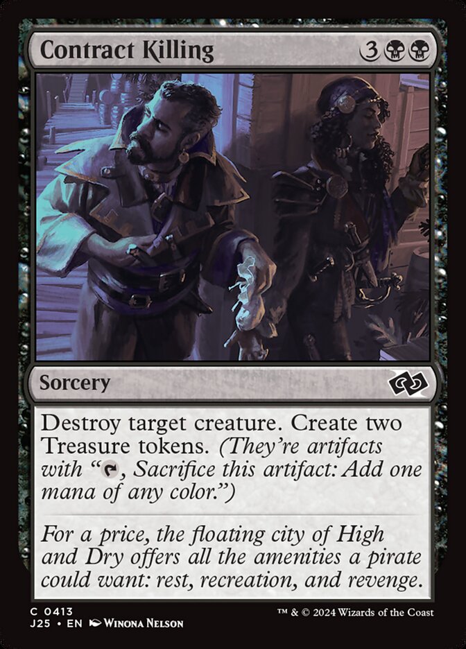 Assassínio por Contrato / Contract Killing - Magic: The Gathering - MoxLand