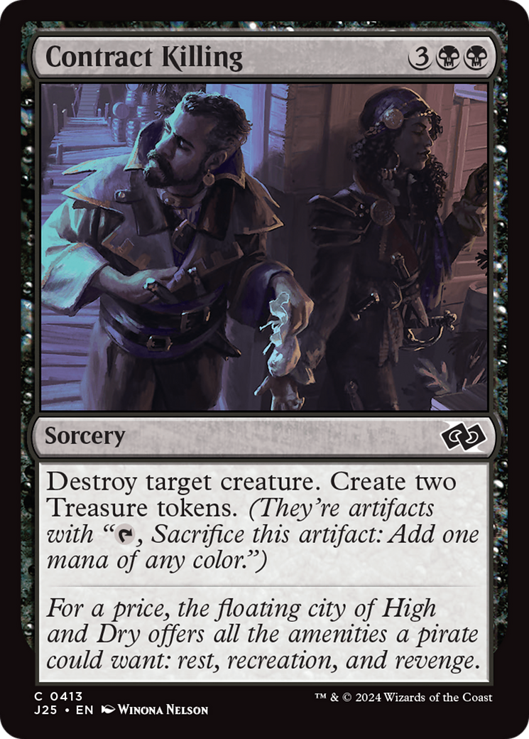 Assassínio por Contrato / Contract Killing - Magic: The Gathering - MoxLand