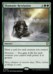 Revelação Xamânica / Shamanic Revelation - Magic: The Gathering - MoxLand