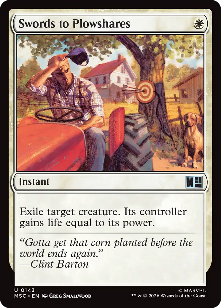 Espadas em Arados / Swords to Plowshares - Magic: The Gathering - MoxLand