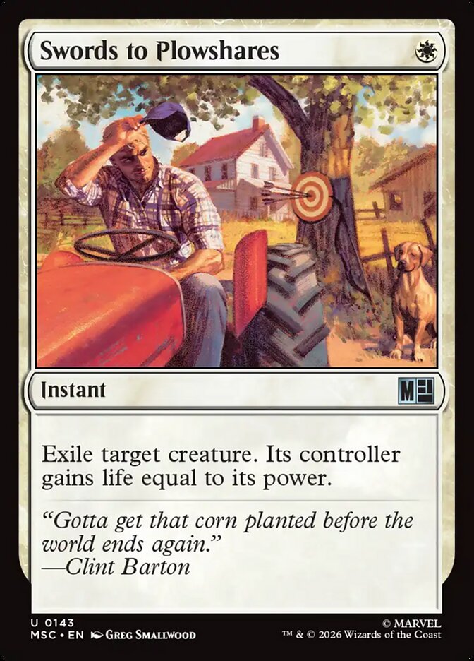 Espadas em Arados / Swords to Plowshares - Magic: The Gathering - MoxLand