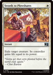 Espadas em Arados / Swords to Plowshares - Magic: The Gathering - MoxLand