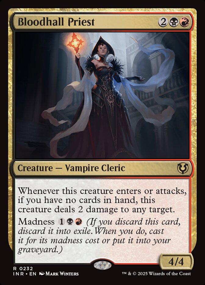 Sacerdotisa do Salão do Sangue / Bloodhall Priest - Magic: The Gathering - MoxLand
