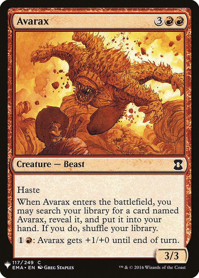 Avarax - Magic: The Gathering - MoxLand