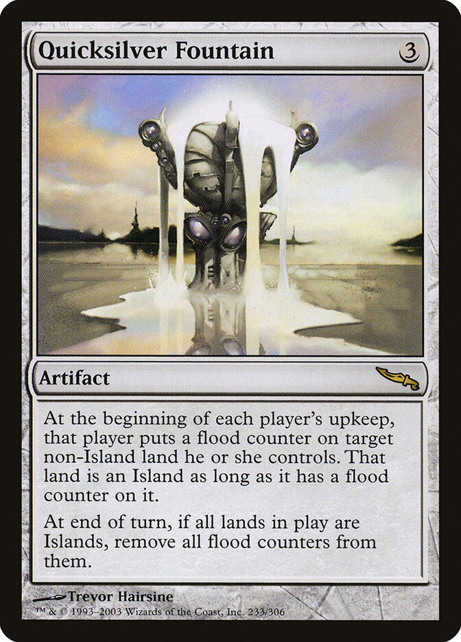 Fonte de Mercúrio / Quicksilver Fountain - Magic: The Gathering - MoxLand