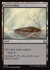 Charneca Estéril / Barren Moor - Magic: The Gathering - MoxLand