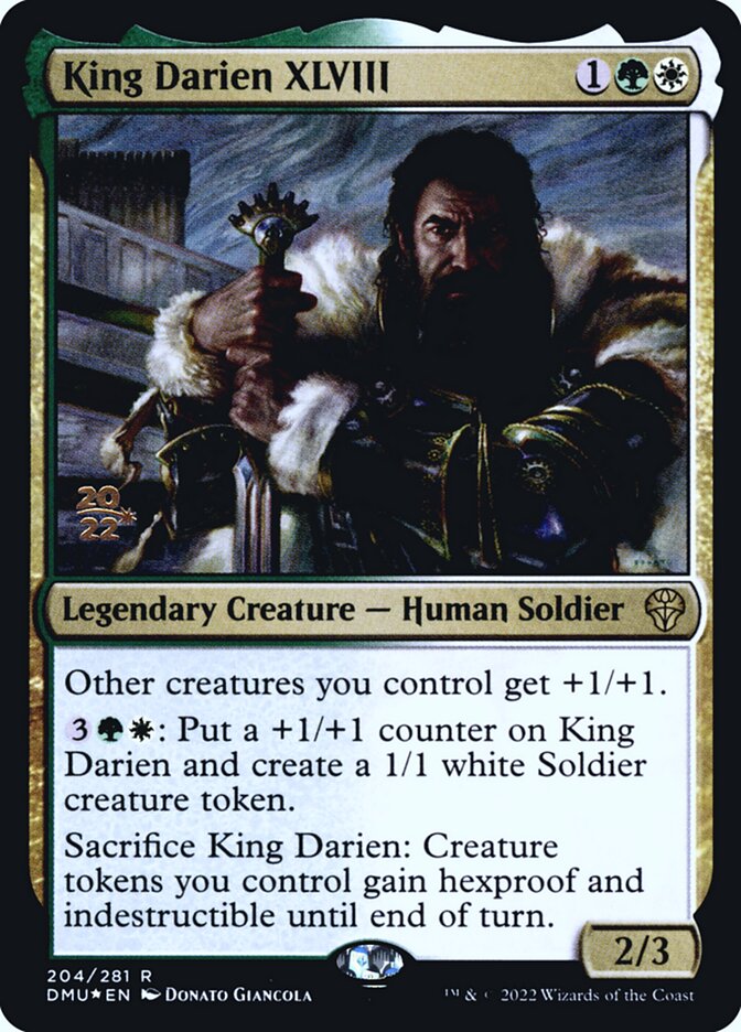 Rei Darien XLVIII / King Darien XLVIII - Magic: The Gathering - MoxLand