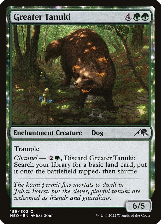 Grande Tanuki / Greater Tanuki - Magic: The Gathering - MoxLand