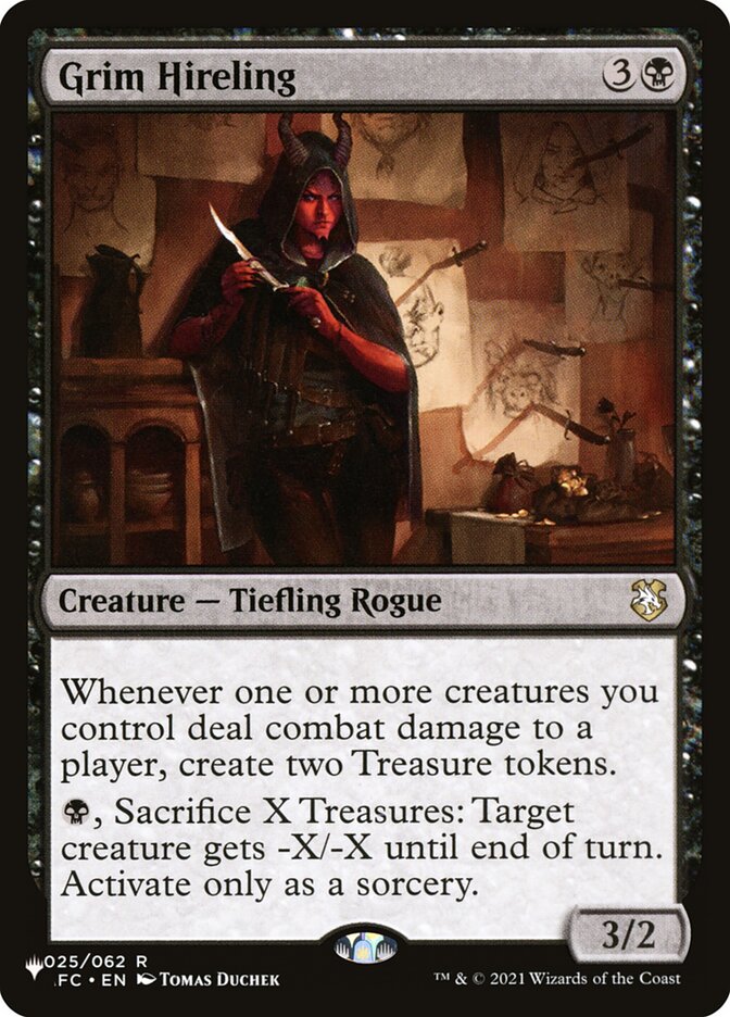 Capanga Sinistra / Grim Hireling - Magic: The Gathering - MoxLand