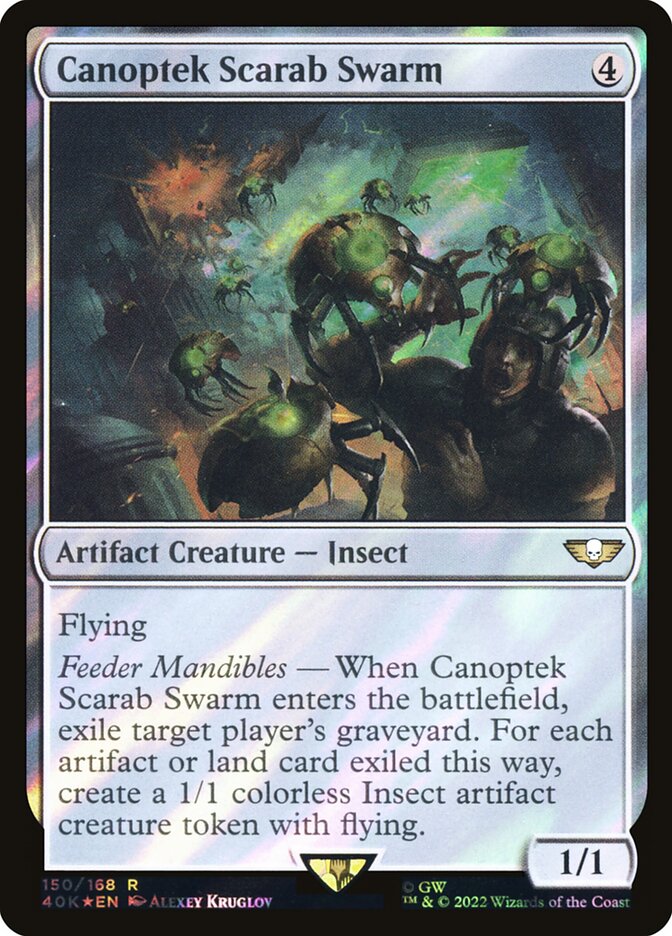 Enxame de Escaravelhos Canoptecas / Canoptek Scarab Swarm - Magic: The Gathering - MoxLand