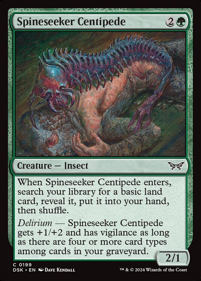 Centopeia Catespinha / Spineseeker Centipede - Magic: The Gathering - MoxLand