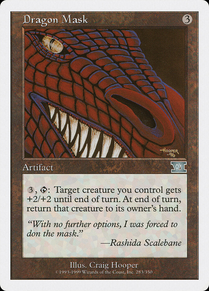 Máscara de Dragão / Dragon Mask - Magic: The Gathering - MoxLand
