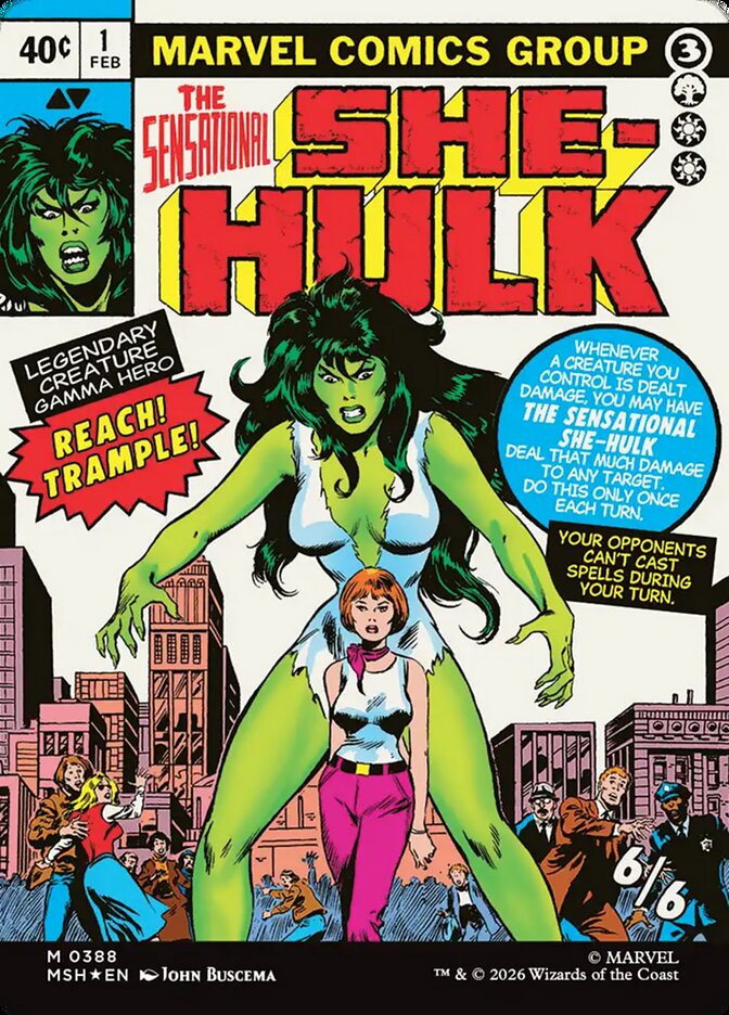 Jennifer Walters / The Sensational She-Hulk - Magic: The Gathering - MoxLand