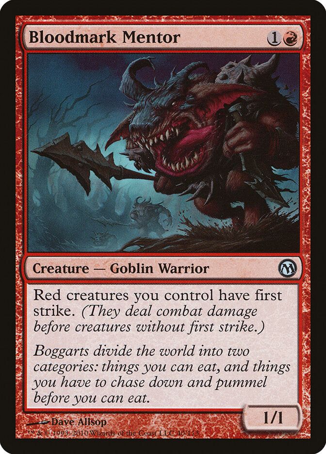 Mentor Mancha-Sangrenta / Bloodmark Mentor - Magic: The Gathering - MoxLand