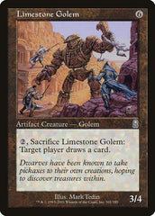 Golem de Calcário / Limestone Golem - Magic: The Gathering - MoxLand