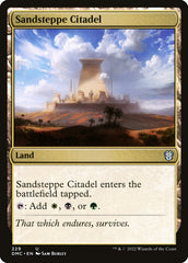 Cidadela da Estepe Arenosa / Sandsteppe Citadel - Magic: The Gathering - MoxLand